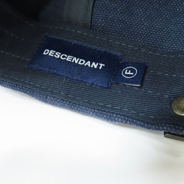 実際に弊社で買取させて頂いたDESCENDANT/ディセンダント 21SS OUR ENVIRONMENT キャップ/Fの画像 5枚目