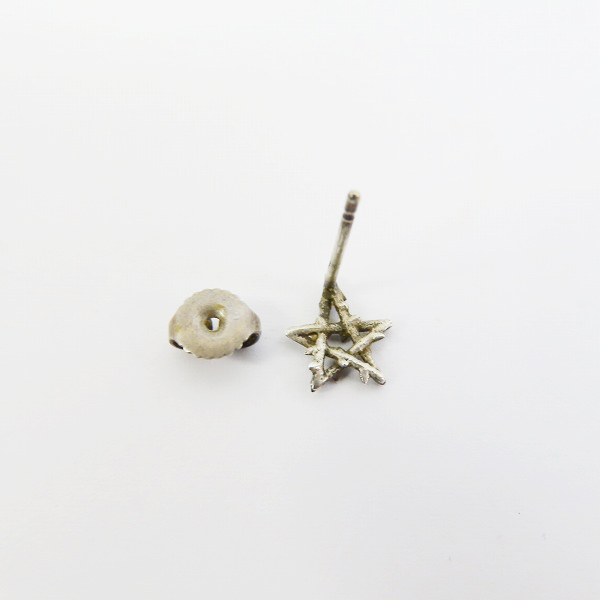 実際に弊社で買取させて頂いたAlexStreeter/アレックスストリーター ソーンスタースタッド/スタースタッド/ドラゴンスケイルフープ ピアス 3点セットの画像 2枚目