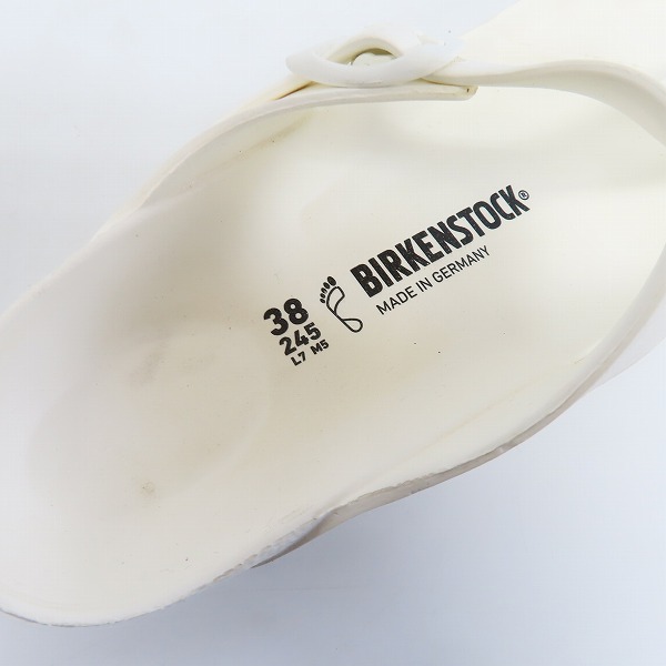 実際に弊社で買取させて頂いたBIRKENSTOCK/ビルケンシュトック Gizeh EVA/ギゼ エバ エヴァ サンダル/24.5の画像 4枚目