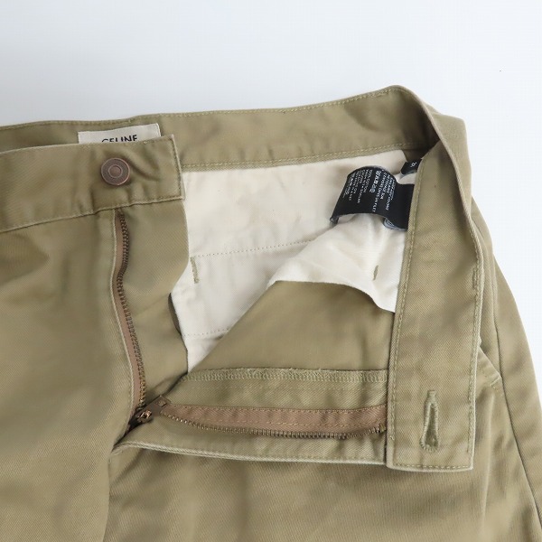 実際に弊社で買取させて頂いたCELINE/セリーヌ チノ トラウザーパンツ/31の画像 5枚目