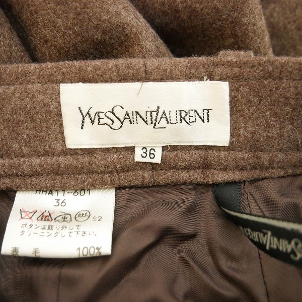 実際に弊社で買取させて頂いた【おまとめ品/7点】マックスマーラ/イブサンローラン/バーバリー等 レディース コート/セットアップほかの画像 5枚目