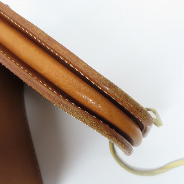 実際に弊社で買取させて頂いたTHE FLAT HEAD/フラットヘッド レザー メディスンバッグ/ベルトポーチの画像 7枚目