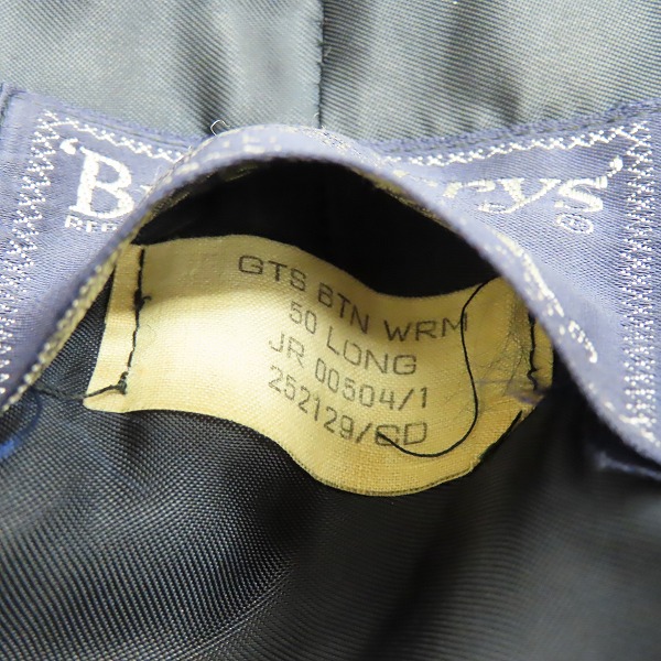 実際に弊社で買取させて頂いたBurberrys/バーバリーズ チェック柄ライナー付き ロング丈 トレンチコート/50の画像 4枚目