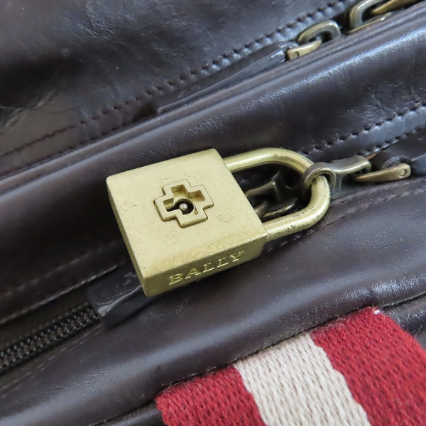 実際に弊社で買取させて頂いたBALLY/バリー レザー キャリーバッグ/ビジネスバッグの画像 7枚目