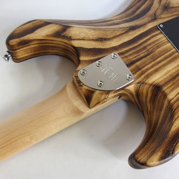 実際に弊社で買取させて頂いた★【難有り】ESP/イーエスピー SNAPPER-AS/M DRIFTWOOD Burner Satin/スナッパー ストラトType SSH ギグケース付の画像 8枚目