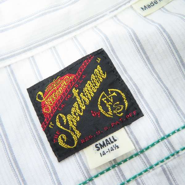 実際に弊社で買取させて頂いたMr.FREEDOM×SUGAR CANE/ミスターフリーダム×シュガーケーン sportsman 長袖シャツ /Sの画像 2枚目