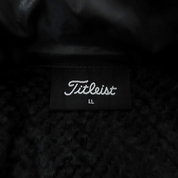実際に弊社で買取させて頂いた【未使用】Titleist/タイトリスト ゴルフ フルジップハイブリッドジャケット TWM02152/LLの画像 2枚目