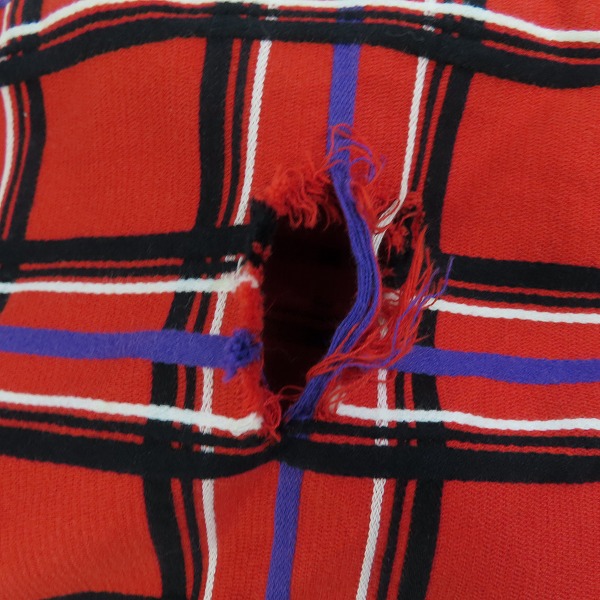 実際に弊社で買取させて頂いたDIET BUTCHER SLIM SKIN/ダイエットブッチャースリムスキン チェック クラストパンツ/Mの画像 7枚目