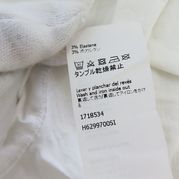実際に弊社で買取させて頂いた【JPタグ】LOEWE/ロエベ バックロゴプリント H/S TEE H6299700SI/Lの画像 4枚目
