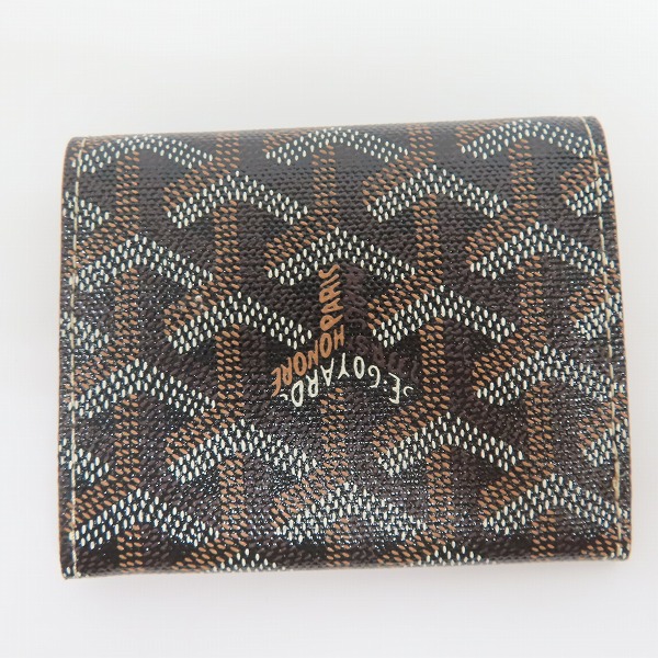 実際に弊社で買取させて頂いたGOYARD/ゴヤール コンパクトウォレット/財布/カードケース/コインケースの画像 1枚目
