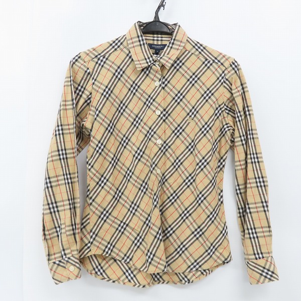 実際に弊社で買取させて頂いたBURBERRY/バーバリー 長袖 チェックシャツ/S