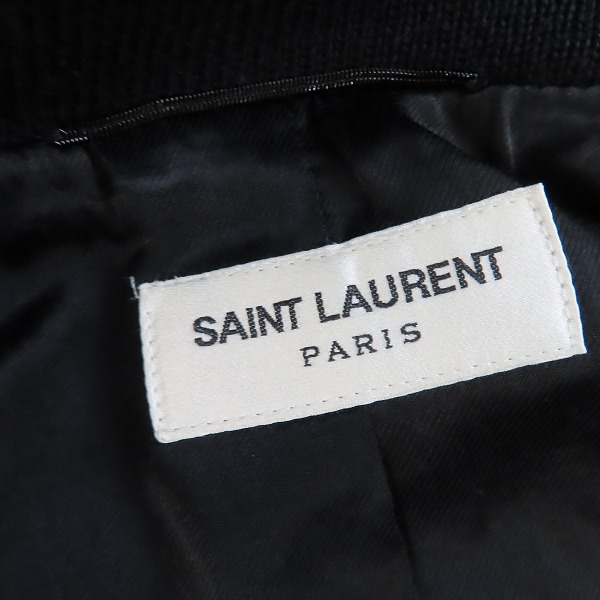 実際に弊社で買取させて頂いた【JPタグ】SAINT LAURENT PARIS/サンローランパリ 2016 テディジャケット 429390 Y180W/44の画像 2枚目