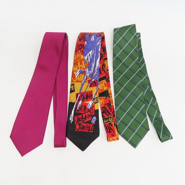 実際に弊社で買取させて頂いた【おまとめ7点】ブルックスブラザーズ/タケオキクチ/バーバリー他 斜めストライプ/チェック柄等 ネクタイの画像 2枚目