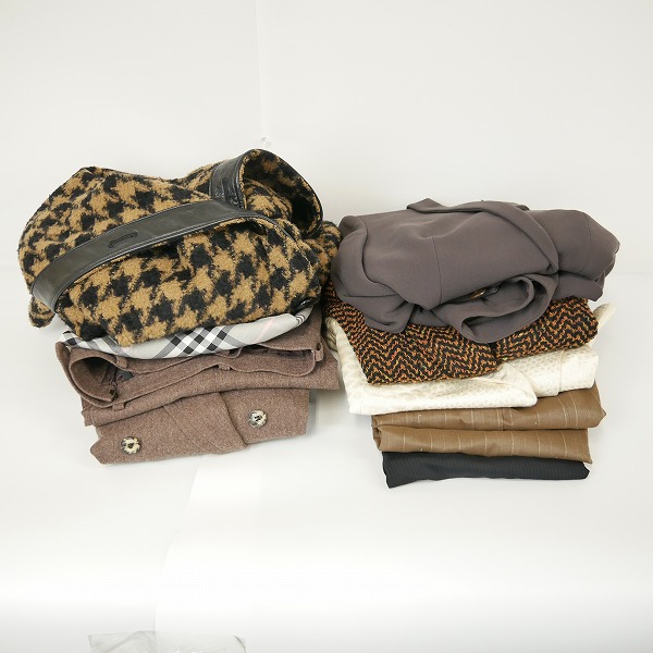 実際に弊社で買取させて頂いた【おまとめ品/7点】マックスマーラ/イブサンローラン/バーバリー等 レディース コート/セットアップほかの画像 8枚目