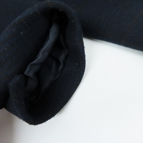 実際に弊社で買取させて頂いたUNITED ARROWS green label relaxing/ユナイテッドアローズ メリノウール チェスターコート 3225-139-2892/Sの画像 7枚目