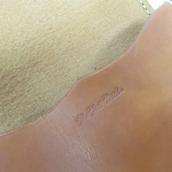 実際に弊社で買取させて頂いたTHE FLAT HEAD/フラットヘッド レザー メディスンバッグ/ベルトポーチの画像 4枚目