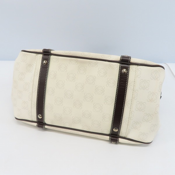 実際に弊社で買取させて頂いたLOEWE/ロエベ アナグラム 総柄 トートバッグの画像 2枚目