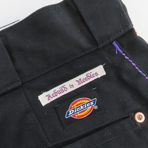 実際に弊社で買取させて頂いたDickies×Rebuild by Needles/ディッキーズ×リビルドバイニードルス DARTS SLIM PANT チノパン/Mの画像 3枚目