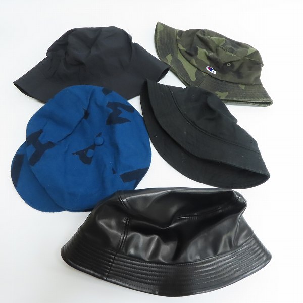 実際に弊社で買取させて頂いた【おまとめ品】NEW ERA/チャンピオン/M/ディッキーズ他 キャップ/ハット/ビーニー等 帽子の画像 1枚目