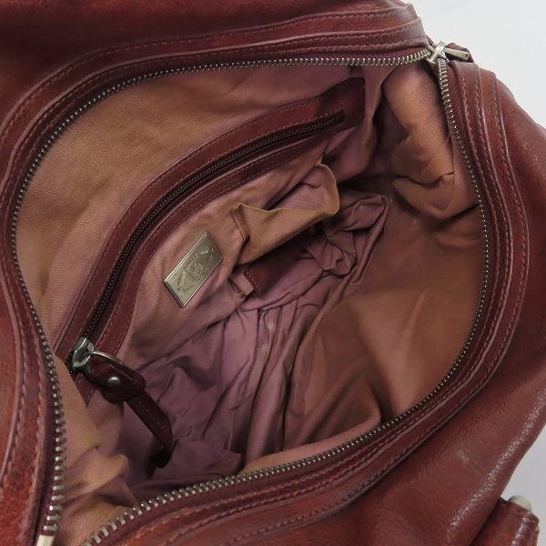 実際に弊社で買取させて頂いたBALLY/バリー レザー プレートデザイン等 ミニボストン/ハンドバック 2点セットの画像 2枚目