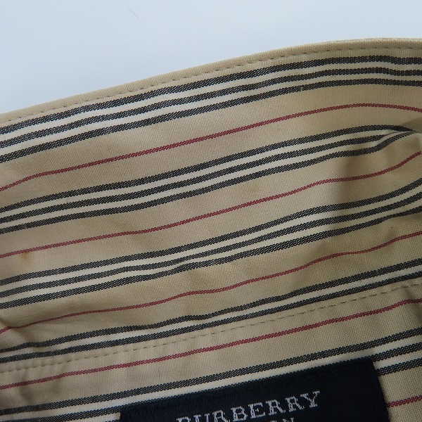 実際に弊社で買取させて頂いたBURBERRY LONDON/バーバリー ロンドン 長袖シャツ ストライプ FEA24-011/40の画像 6枚目