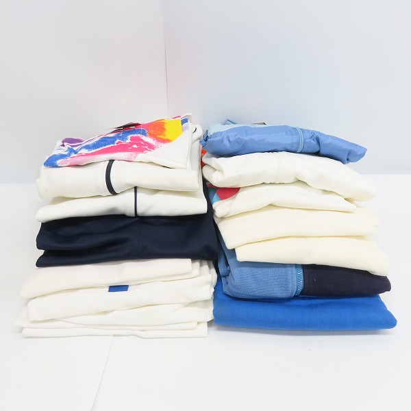 実際に弊社で買取させて頂いた【おまとめ品】LA CHEMISE LACOSTE/ラコステ asics/アシックス等 スポーツウエア ポロシャツ/ジャージセットアップほかの画像 1枚目