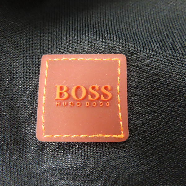 実際に弊社で買取させて頂いたHUGO BOSS/ヒューゴボス ジップアップ ジャケット/ブルゾン ブラック/XXLの画像 5枚目