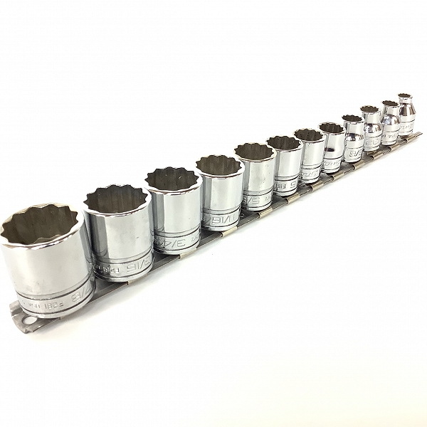 実際に弊社で買取させて頂いたSnap-on/スナップオン ショートソケット F081-F281/12点セットの画像 1枚目