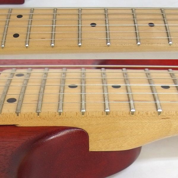 実際に弊社で買取させて頂いた★Bacchus/バッカス GRACE FT/M RED/OIL エレキギター コイルタップ搭載 ソフトケース付の画像 4枚目