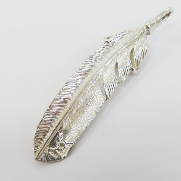 実際に弊社で買取させて頂いたFIRST ARROWS/ファーストアローズ イーグルグラブ付/銀爪 フェザー ペンダント トップ の画像 1枚目