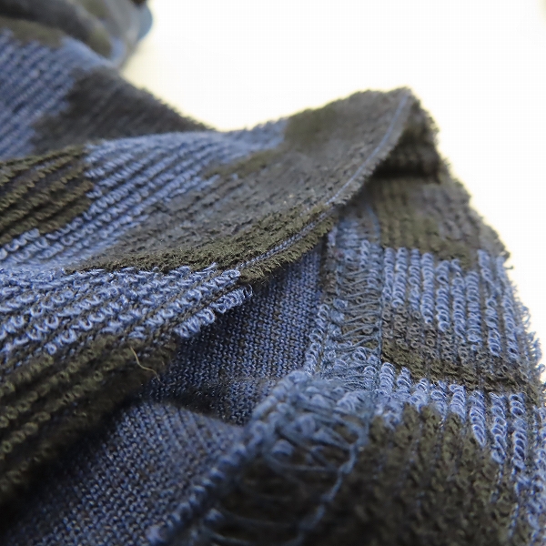 実際に弊社で買取させて頂いたwjk/ダブルジェイケイ ニット ジップアップ パーカー/ハーフ パンツ セットアップ/Sの画像 8枚目