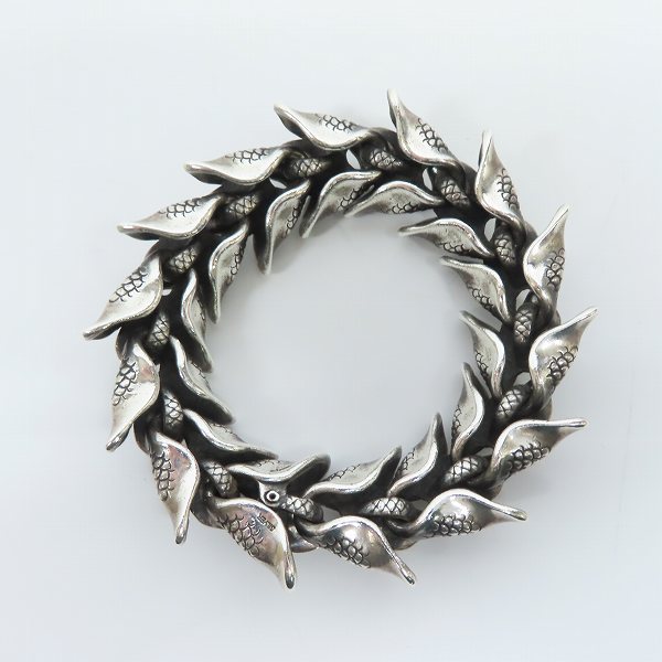 実際に弊社で買取させて頂いた【ギャラ付】Bloody Mary/ブラッディマリー Mermaid fin/マーメイドフィン ブレスレット L 20cmの画像 2枚目