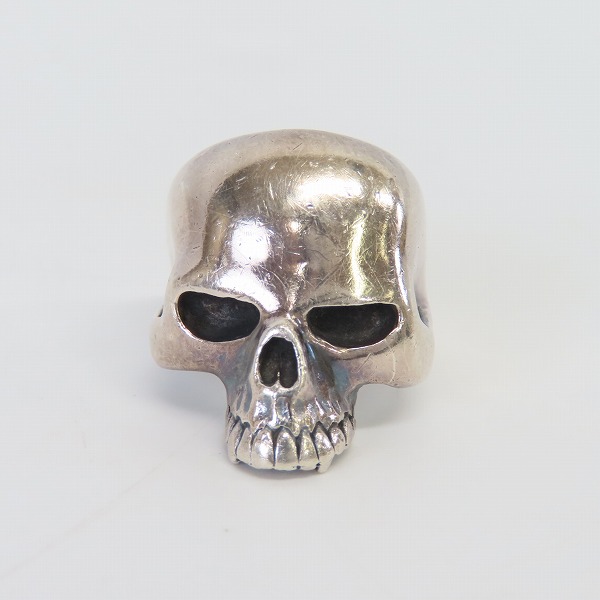 実際に弊社で買取させて頂いた【ギャラ有】CRAZY PIG/クレイジーピッグ エビルスカルリング/EVIL SKULL 17号の画像 1枚目