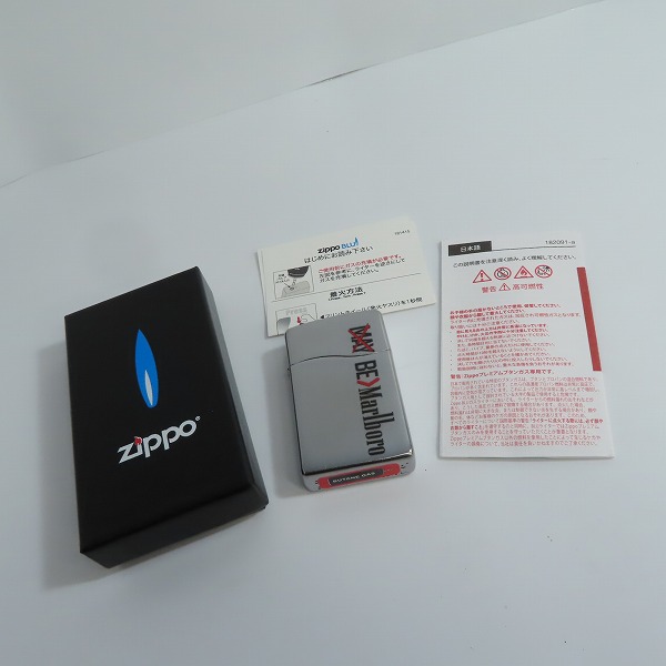 2)ZIPPO/ジッポー BLU Marlboro/マルボロ MAY BE Marlboro ガス 