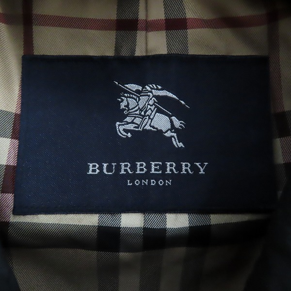 実際に弊社で買取させて頂いたBURBERRY LONDON/バーバリーロンドン ステンカラーコート/Mの画像 2枚目