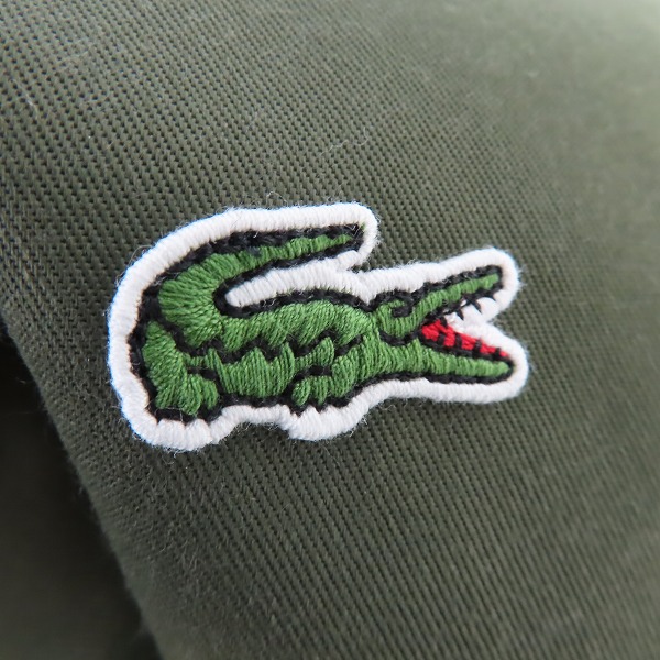 実際に弊社で買取させて頂いたLACOSTE/ラコステ 中綿フードコーチジャケット BH064EL/Mの画像 7枚目