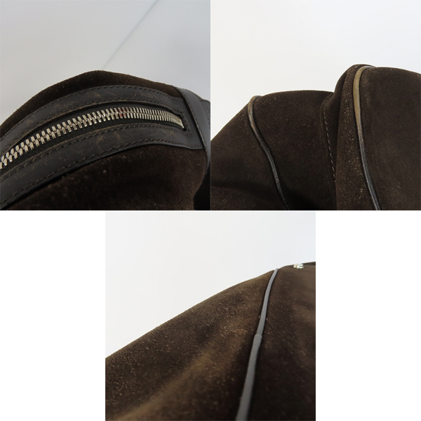 実際に弊社で買取させて頂いたBALLY/バリー スウェード/ヌバック ミニボストンバッグ/ハンドバッグの画像 7枚目