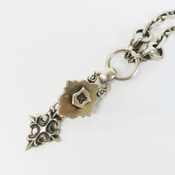 実際に弊社で買取させて頂いたLSD/LOUD STYLE DESIGN/ラウドスタイルデザイン ネックレス タイガー クロス カスタムの画像 2枚目