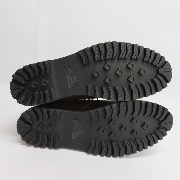 実際に弊社で買取させて頂いたLACOSTE/ラコステ MONTBARD CHUKKA レザー チャッカブーツ  UK8の画像 2枚目