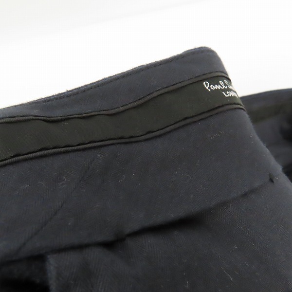 実際に弊社で買取させて頂いたPaul Smith LONDON/ポールスミス ロンドン チェック柄 2B スーツ/セットアップ ベスト付き Size：L/L2/88の画像 7枚目