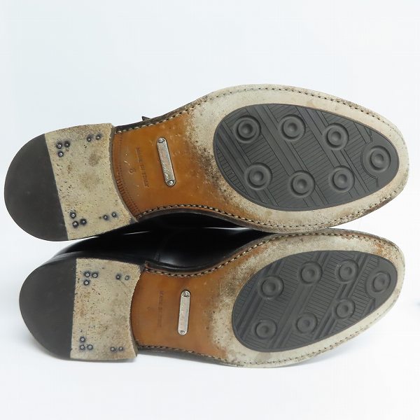 実際に弊社で買取させて頂いたBrooks Brothers/ブルックスブラザーズ GF DBL MONK ダブルモンクストラップシューズ 100094787/8Eの画像 2枚目