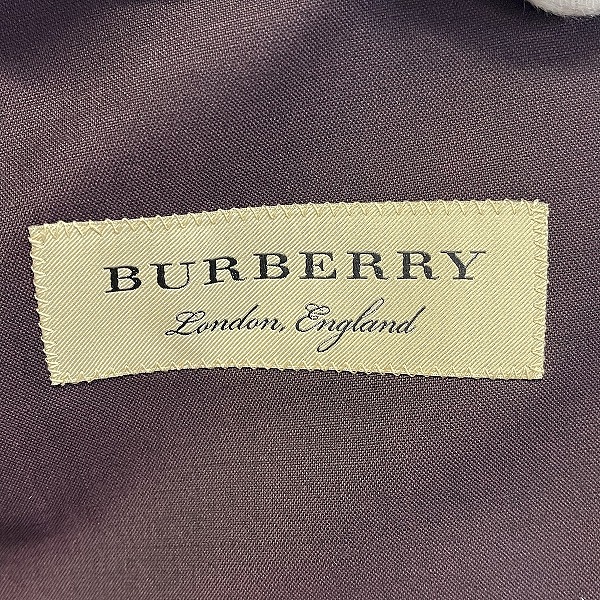 実際に弊社で買取させて頂いた【未使用】BURBERRY LONDON ENGLAND/バーバリー 2ボタン テーラードジャケット/パンツ セットアップ/50の画像 2枚目