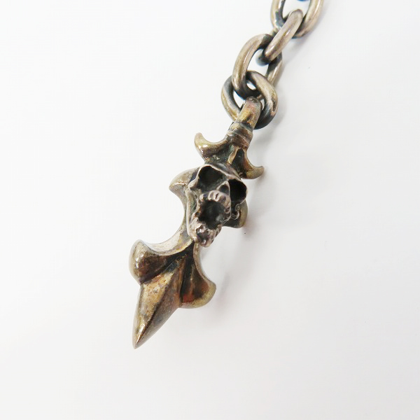 実際に弊社で買取させて頂いたLSD/Loud Style Design/ラウドスタイルデザイン 2スカル ウォレットチェーンの画像 3枚目