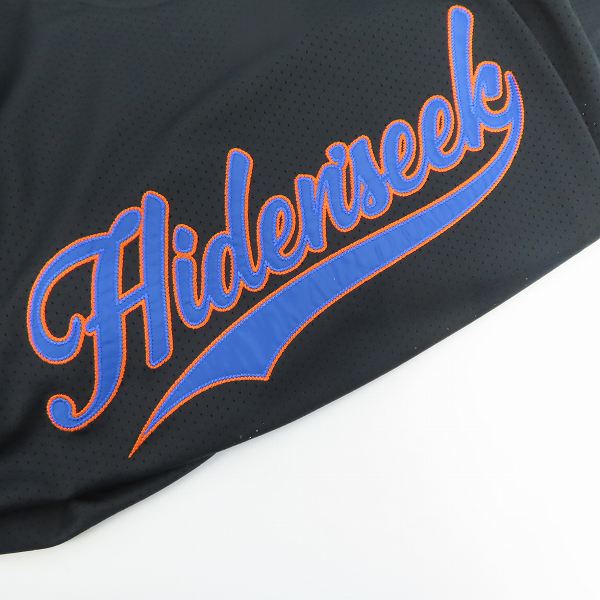 実際に弊社で買取させて頂いたHideandSeek/ハイアンドシーク College Logo S/S Tee メッシュTシャツ Mの画像 5枚目