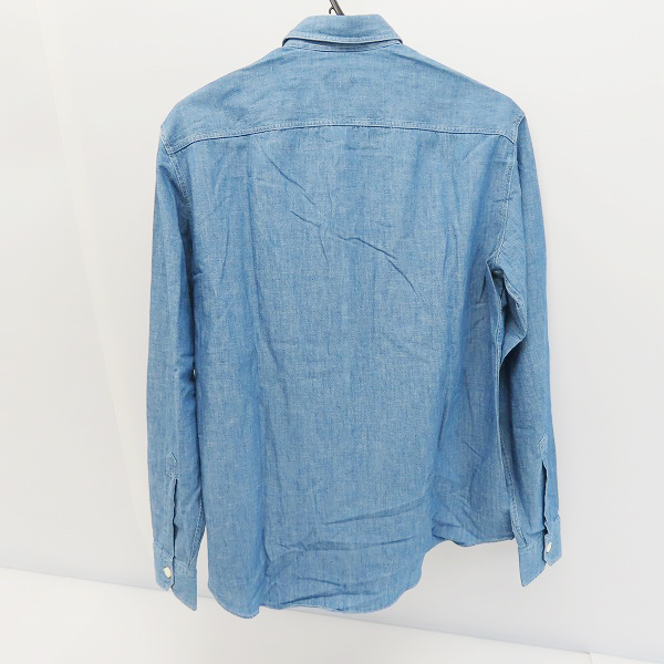 実際に弊社で買取させて頂いたSalvatore Piccolo/サルヴァトーレピッコロ コットンリネン シャンブレーシャツ/Lの画像 1枚目