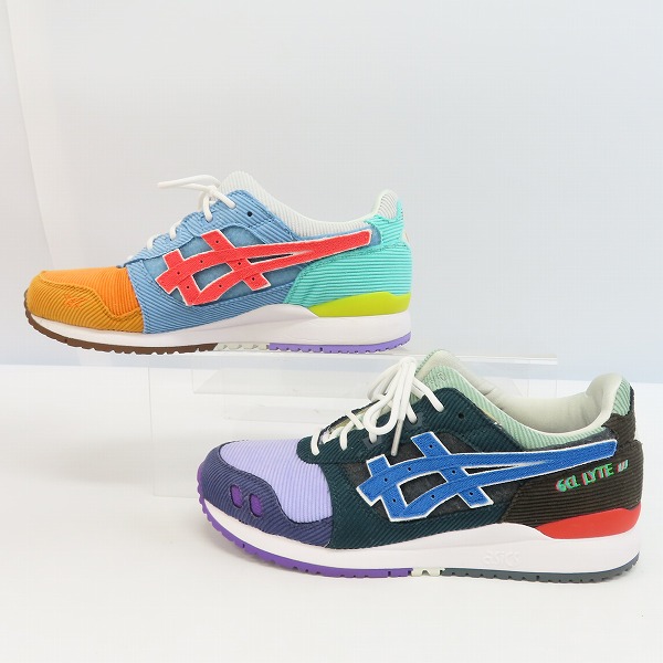 実際に弊社で買取させて頂いたasics×ATMOS/アシックス×アトモス GEL LYTE 3/ゲルライト3 ショーン・ウェザースプーン 1203A019-000/27の画像 3枚目