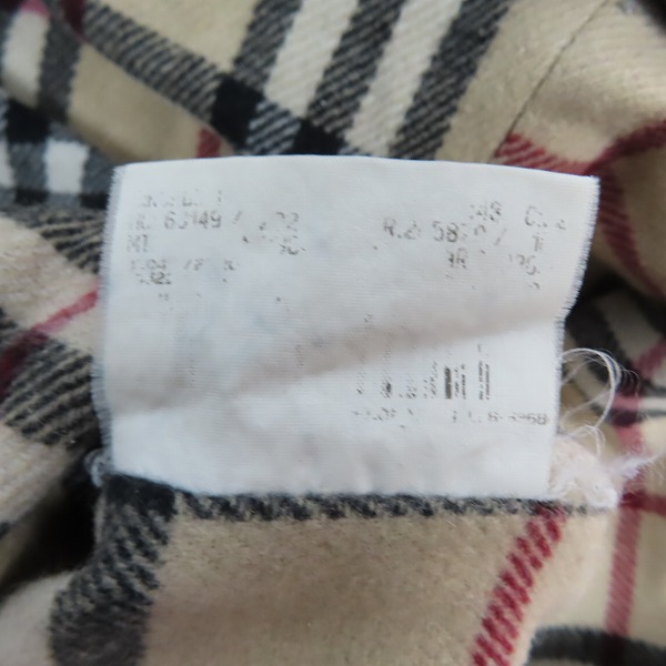 実際に弊社で買取させて頂いた BURBERRY LONDON/バーバリー ロンドン オイルド ステンカラーコートの画像 3枚目
