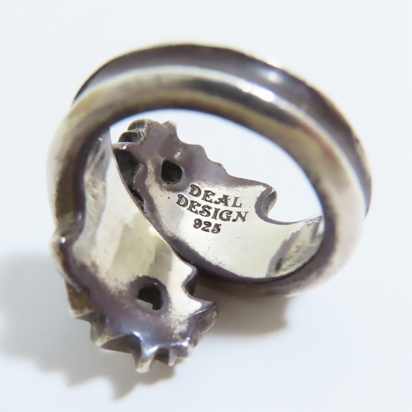 実際に弊社で買取させて頂いたDEAL DESIGN/ディールデザイン ROCK リング/シルバー 10.5号の画像 5枚目