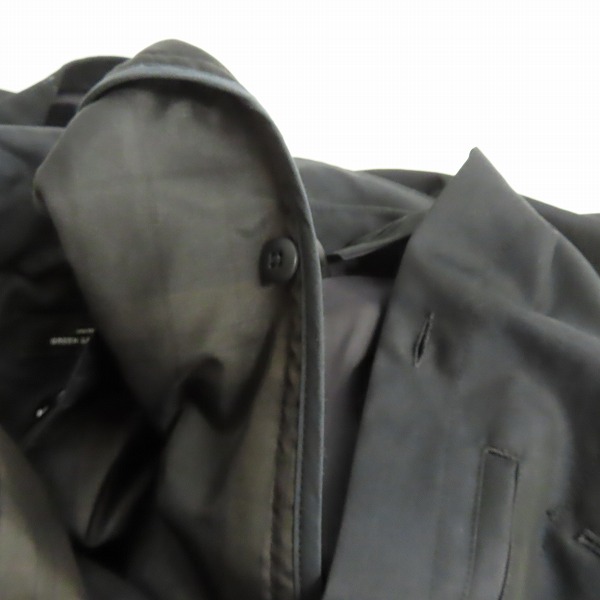 実際に弊社で買取させて頂いたUNITED ARROWS/ユナイテッドアローズ VENTOENE/ベントーネ フード付きステンカラーコート 3225-126-3057/Lの画像 7枚目