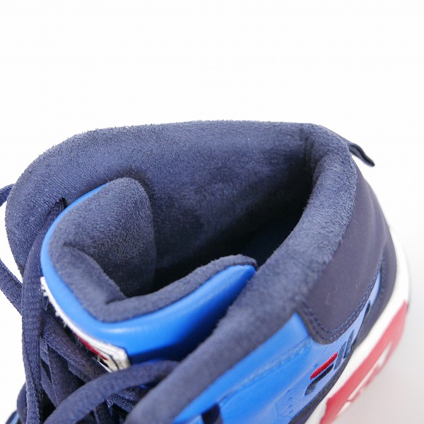 実際に弊社で買取させて頂いたFILA/フィラ Jamal Mashburn Directoire ジャーマルマッシュバーン ハイカット スニーカー 1BM00523-426/27.5の画像 4枚目